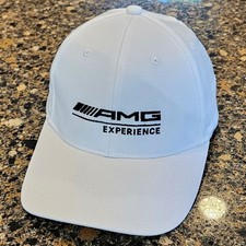 Mercedes Benz AMG Experience White Hat Cap Adjustable Strapback