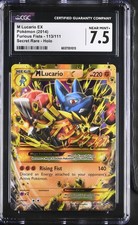 2014 Pokemon Furious Fists M Lucario EX #113/111 Secret Rare CGC 7.5