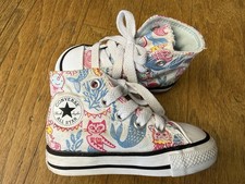 CONVERSE Chuck Taylor All Star High Top Sneakers Mermaid Unicorn Infant Shoes 4