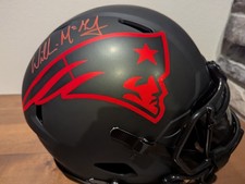 Willie McGinest Autographed Patriots Authentic Full Size Helmet