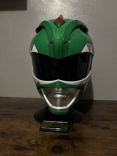 Bandai Power Ranger Mighty Morphin Legacy Ranger Helmet Green Ranger Tommy 