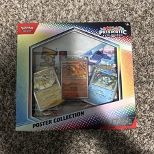 Pokemon TCG SV8.5 Prismatic Evolutions Poster Collection Box Factory Sealed