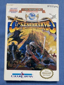 The Magic of Scheherazade (Nintendo 1989) NES With Box & Manual Tested