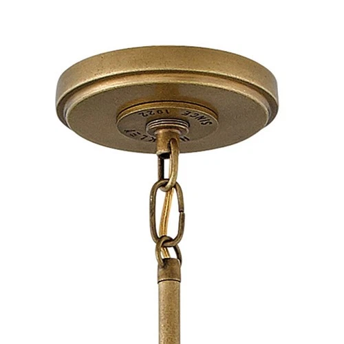 Hinkley Cartwright 11 1/2" Wide Rustic Brass Mini Pendant - Picture 6 of 10