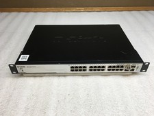 D-Link DGS-3100-24P 24-Port PoE  4-Port SFP Managed Gigabit Switch w/ Rack Ears