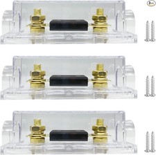 60 AMP ANL Fuse Holder Kit, 3 Pack 60A