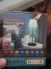 Touch Control RGB 8 colors Height Adjustable Table Lamp