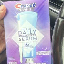 Crest 3D White Daily Whitening Serum Overnigh...