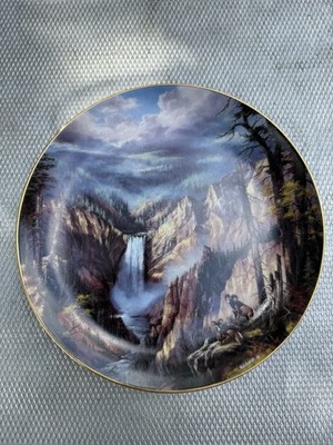 1993, Danbury Mint God Bless America Collector's Plate ''Peaceful Solitude'' 