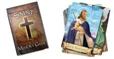 Catholic Saints Memory Card Game Matching Game Christian Educational Activity