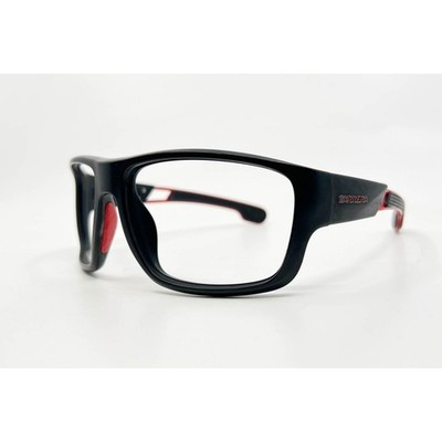 Carrera Mens Black Red Sport Sunglasses Frames Rectangle Full Rim 16648