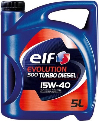 MOTOR�L ELF EVOLUTION 500 TURBO DIESEL 15W40 5L