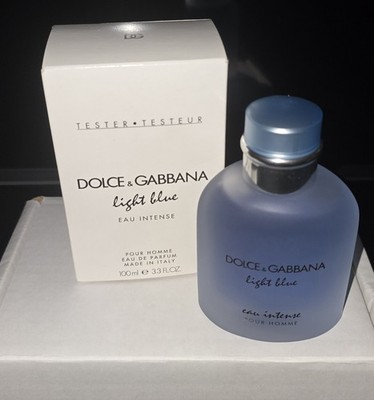 Light Blue Eau Intense Cologne By Dolce & Gabbana EDP Spray 3.3oz 100ml