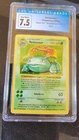 1999 Pokémon Base Set SHADOWLESS Holo Venusaur #15/102  NM/Mint+ 7.5 CGC