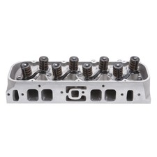Edelbrock For Cylinder Head Bbc Performer Rpm Oval Port 100cc Complete Single W