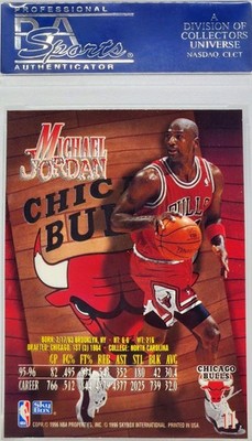 📈 PSA 10 MICHAEL JORDAN 📈 1996-97 SKYBOX Z-FORCE #11 BULLS