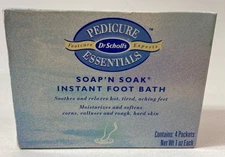 Dr. Scholls Soap N Soak Foot Bath Pedicure Essentials  1997
