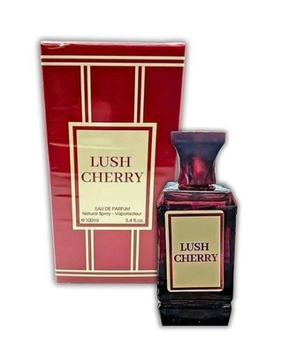Lush Cherry Eau de Parfum Spray 3.4oz 100ml New In Sealed Box Cherry Vanilla