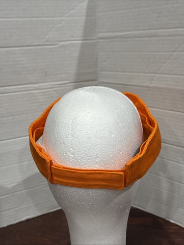 Kenny Chesney Sun Goes Down Tour Country Music Concert Singer Orange Sun Visor - Picture 3 of 7