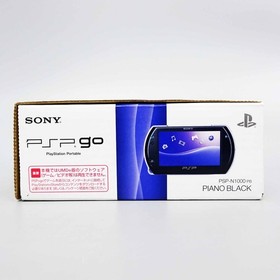 SONY PSP GO PlayStation Portable Console Piano Black PSP-N1000 PB Japan NEW