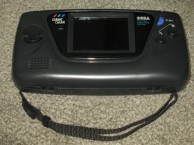 Sega Game Gear Set: Console, TV Tuner, Case, Battery Pack, Power Supply, 2 Games