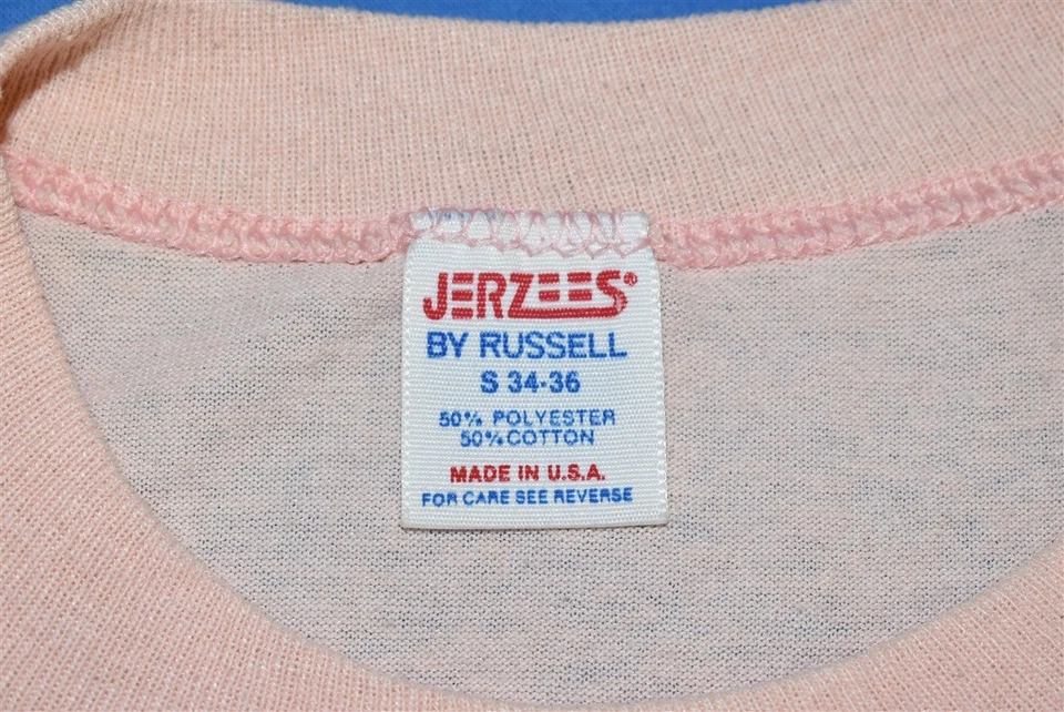 vintage 80s LONG BEACH ISLAND 86 NEW JERSEY PALM TREES TOURIST t-shirt SMALL S - Image 3 of 3