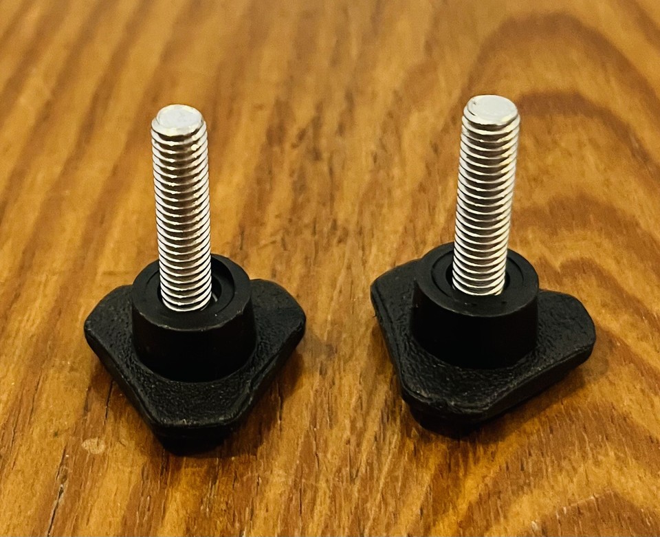 AB Rocket Replacement Parts Black 2 Screws Fasteners Factory Original NEW eBay