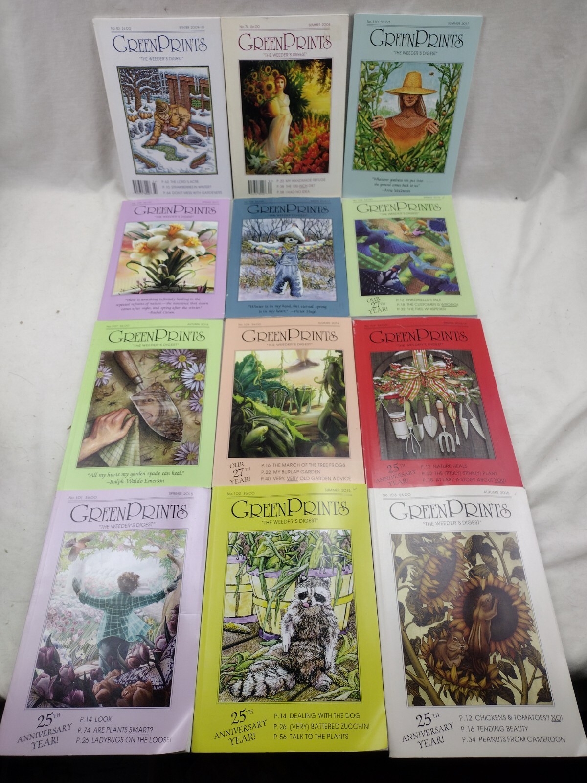 Green Prints The Weeders Digest Lot of 12 eBay