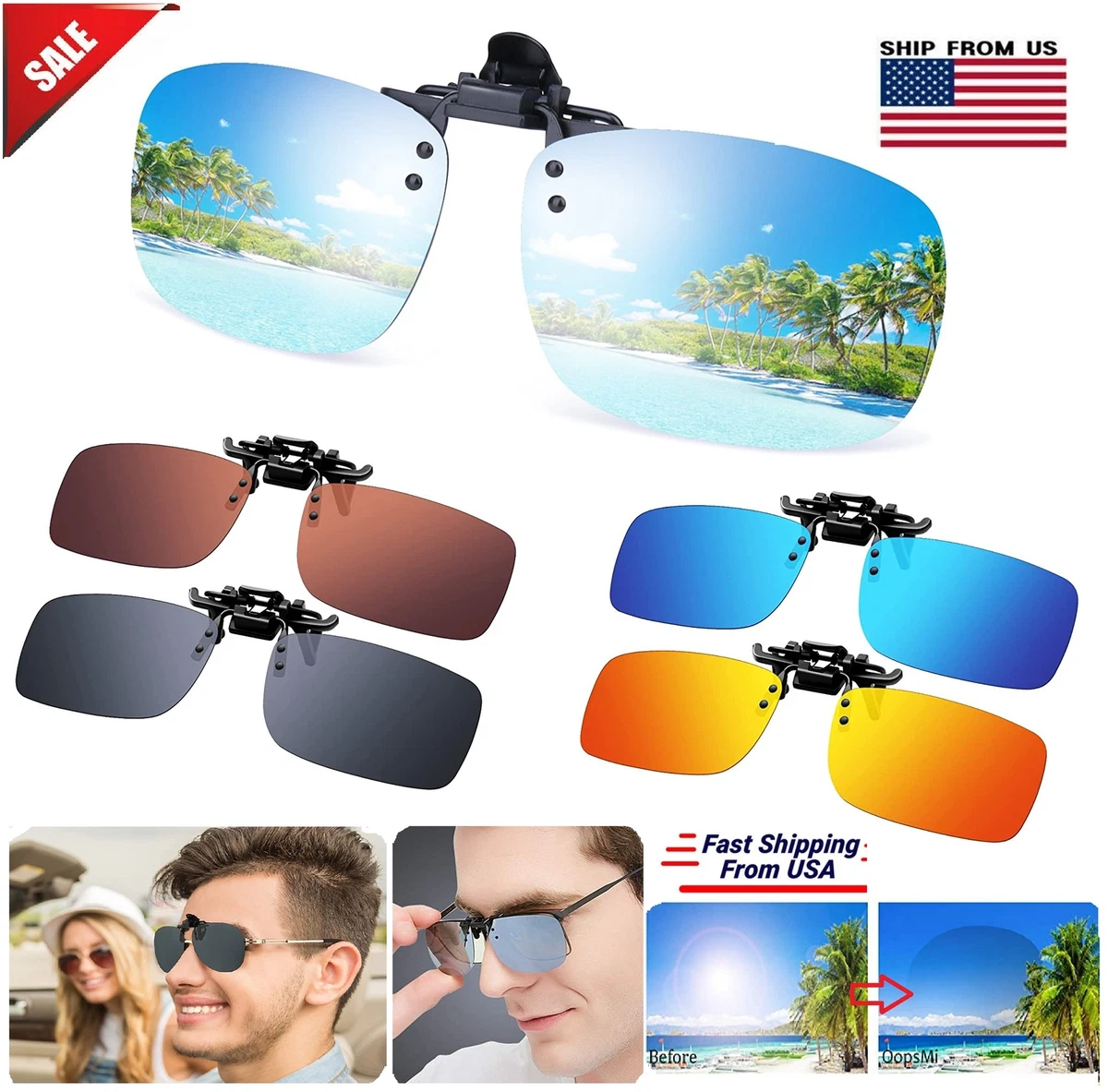 Flip up sunglasses for sale deals