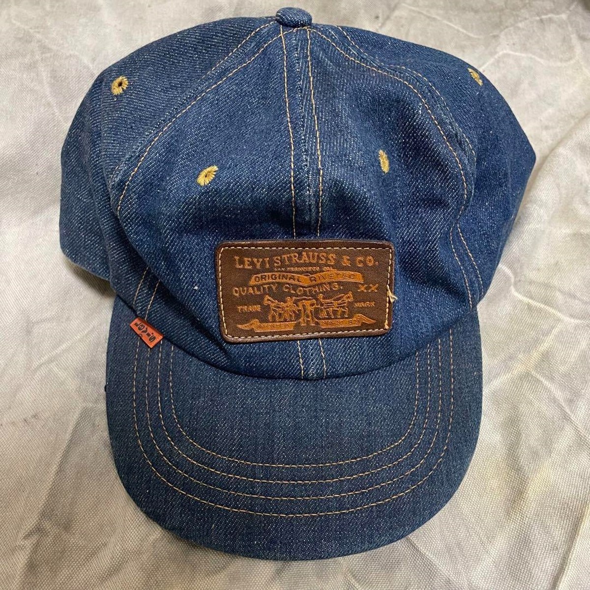 70’s リーバイスデニムキャップ　オレンジタブ Levi’s ヴィンテージ 70年代 70s リーバイス 帽子 |ヴインテージ古着屋Feeet 通販 名古屋