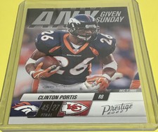 Clinton Portis 2022 Panini Prestige Any Given Sunday #16 Denver Broncos Football