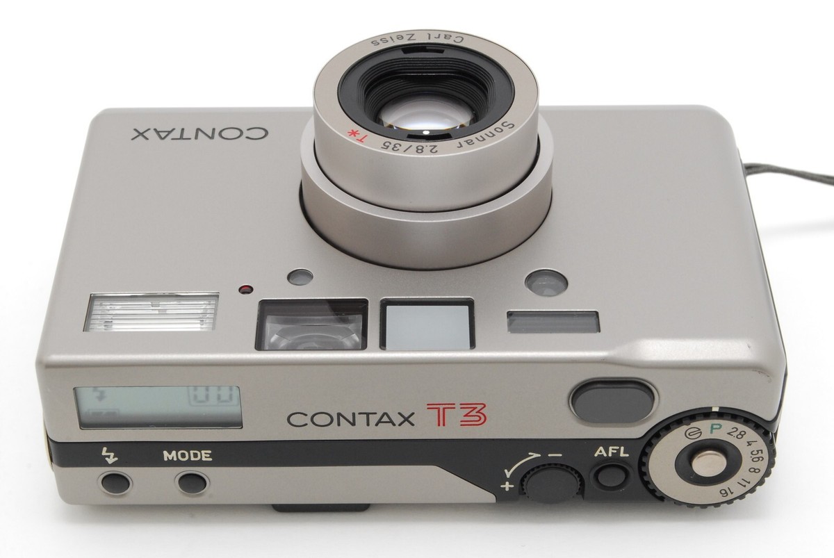 contax T3 シルバー Contax T3 silver titanium AF compact film camera (JUNK) | eBay