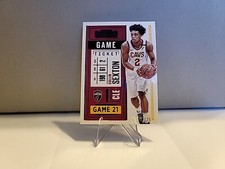 COLLIN SEXTON 2020/21 CONTENDERS #10 GAME TICKET PURPLE PARALLEL #20/25 - RARE!!