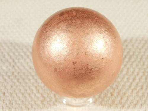 BIG! Super Heavy SOLID COPPER SPHERE From Michigan 549gr