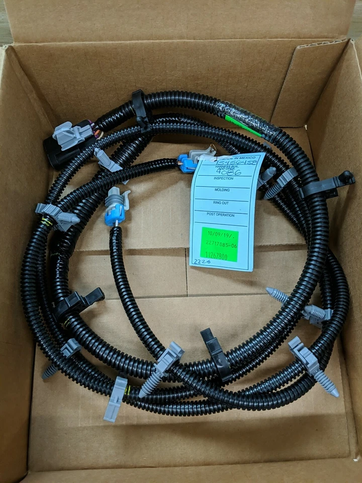 Sensor de velocidad de rueda para Chevrolet Malibu 2004-2008 arnés de cables delantero derecho ABS Foto 2 de 2