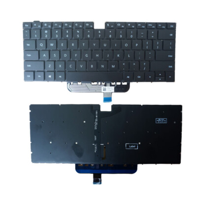 New Huawei MateBook D 14 NbB-WAH9 WAH9P NbB-WAE9P Nbl-WAQ9R US Backlit Keyboard
