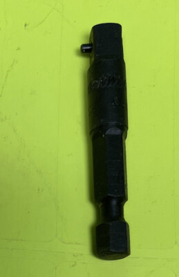 Extension Cornwell 1/4”x2”Hex to Sq.Power Drive pin/lock | eBay