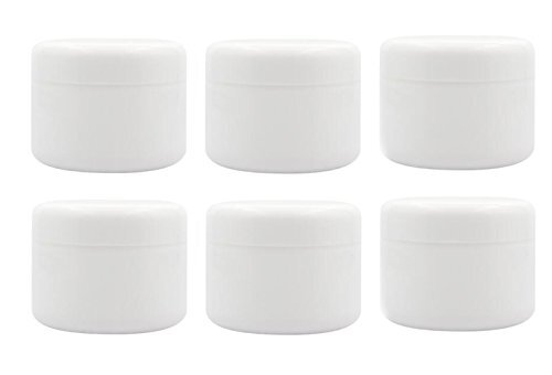 Set 6 Flaconi VASANA 250ml - Contenitori Bianchi per Estetica e Casa
