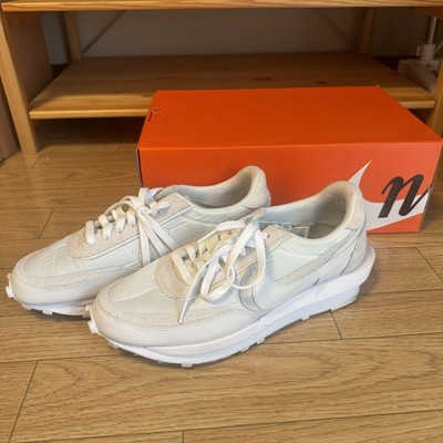 Sacai x Nike LD Waffle Sneakers Triple White Size 9.5 US (29.5cm 