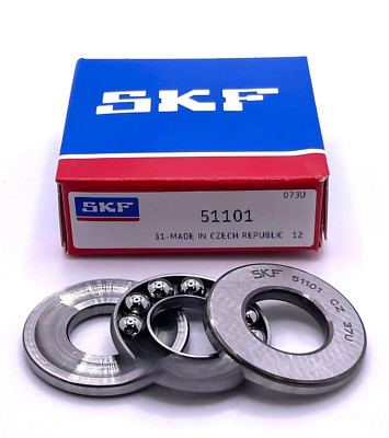 SKF 51101 Thrust Ball Bearing 12x26x9mm