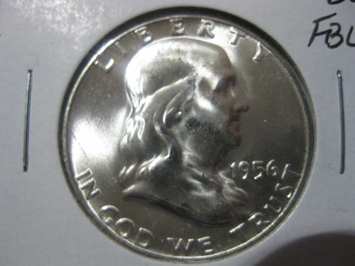 1956 Franklin Half Dollar Ch/Gem Nice BU! FBL! #62404