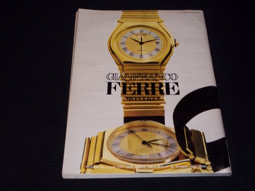 1985 OCTOBER 10 AMICA MAGAZINE - VERSACE COVER ITALIAN TEXT ISSUE - H 16 - Afbeelding 2 van 2