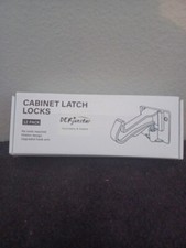 Derjunstar Cabinet Latch Locks 12 pack