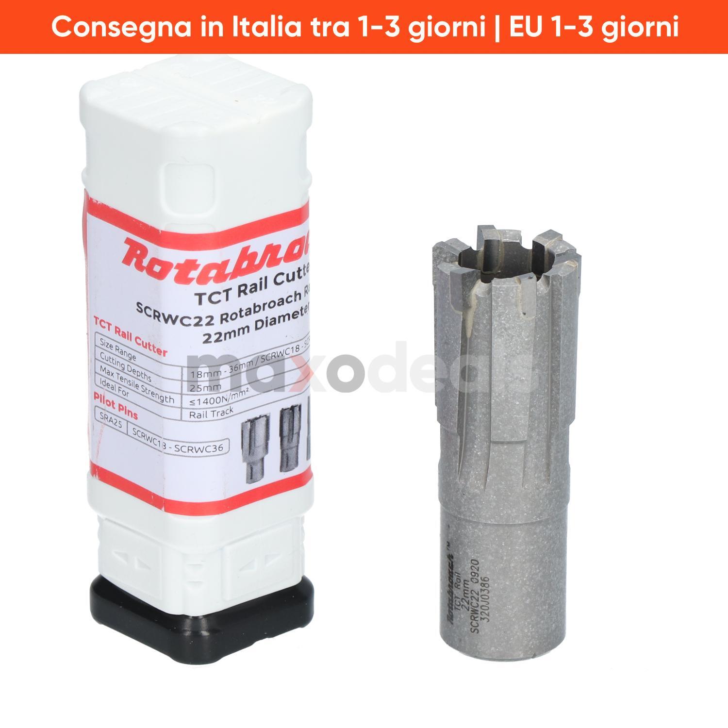 Rotabroach SCRWC22 Drill Hole Cutter 22MM New NFP