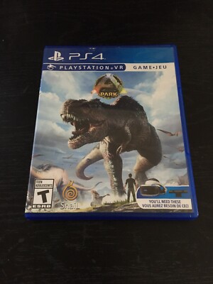 COMPLETE ARK PARK (Playstation 4 VR, 2018) PS4