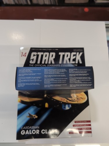 Eaglemoss Star Trek Starship Cardassian Keldon Class #136 w/ Magazine!!!! - Picture 6 of 9