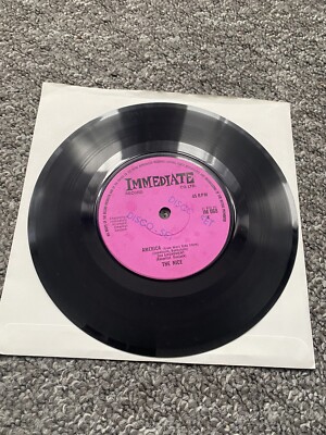 America by The Nice 7'' 45RPM single 1968 Immediate records IM 068 *VG+*