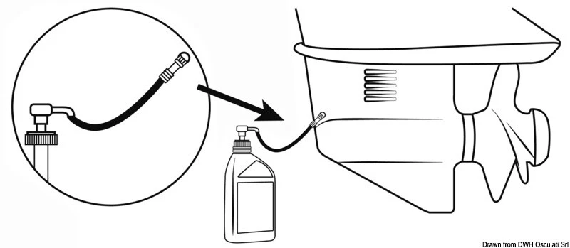 Getriebeölpumpe Aussenborder Z-Antrieb Mercruiser Ölpumpe Handpumpe Volvo SX OMC - Bild 3 von 3