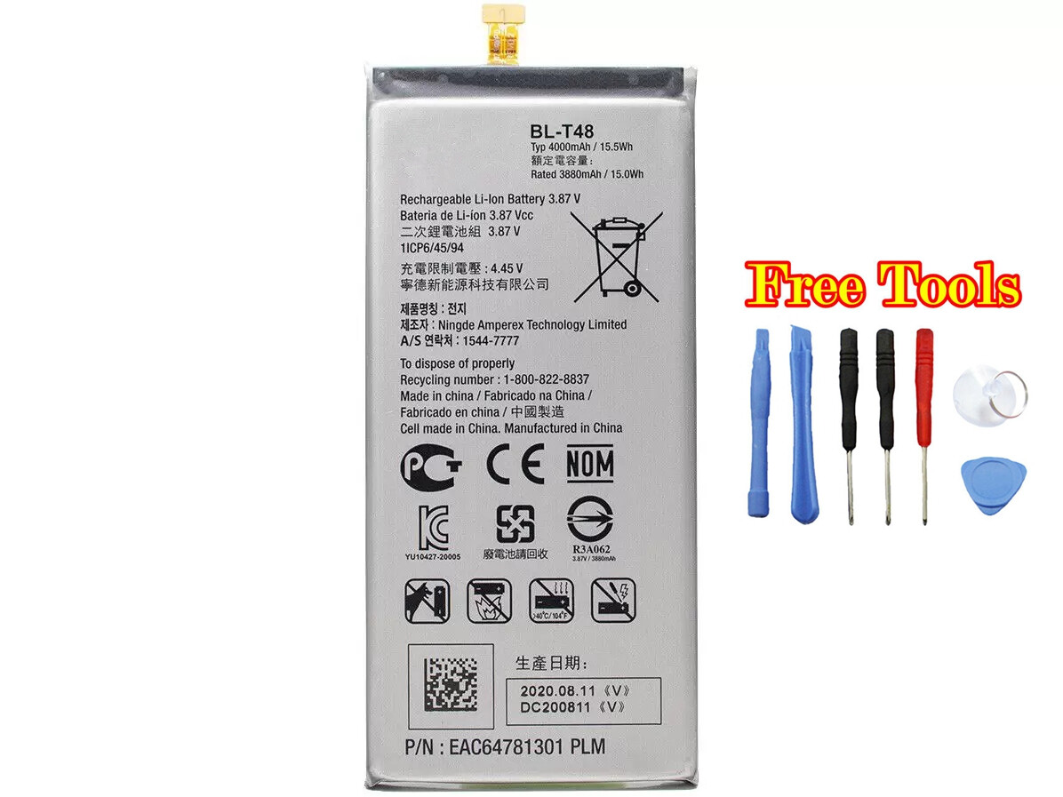 Replacement Battery for LG Stylo 6, LM-Q730MM BL-T48 3500mAh
