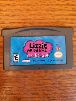 Lizzie Mcguire On The Go! (Gameboy Advance Gba) | eBay